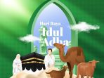 Ilustrasi sejarah dan makna Iduladha. Dari freepik