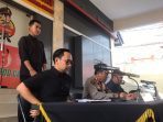 Konferensi pers Polda DIY kasus mutilasi di Sleman.