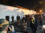 Kakak KGPAA Mangkunagoro X, GPH Paundrakarna menjadi cucuk lampah dalam Kirab Pusaka Malam 1 Suro Pura Mangkunegaran, Selasa 18 Juli 2023 malam.