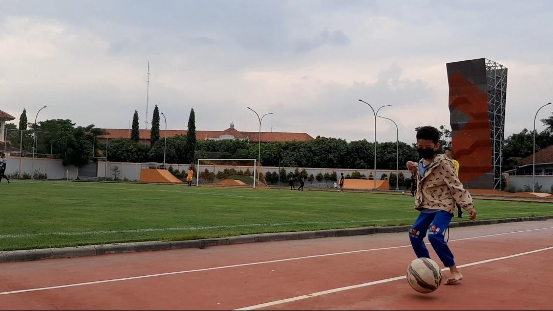 Lapangan Banyuanyar, satu dari sekian banyak lapangan miliki Pemkot Solo yang berpotensi diswastakan pengelolaannya.
