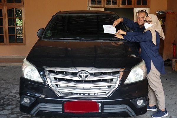 Unit milik WP yang disita KPP Pratama Karanganyar karena tak bisa lunasi tunggakan pajak.