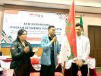 Koordinator Daerah BEM Nusantara DIY masa khidmat 2023-2024, Arya Dewi Prayetno.