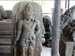 Patahan kaki arca Siwa berhasil ditemukan dalam tanah di kawasan Borobudur Kabupaten Magelang