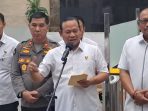 Kasatgas Penegakan Hukum Anti Mafia Bola, Irjen Pol Asep edi Suheri saat memberikan keterangan. (Foto: PMJ News