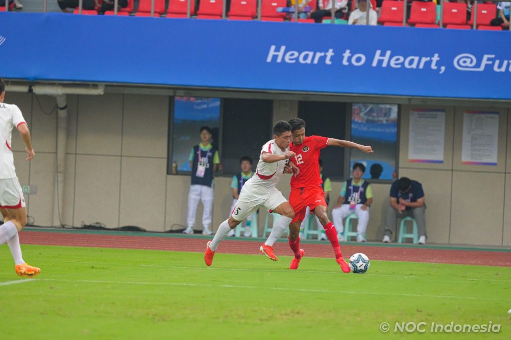 Timnas U-24 Indonesia kembali mengalami kekalahan di laga terakhir Grup F sepak bola Asian Games 2022