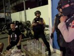 Tim Sparta mengamankan enam orang yang kedapatan pesta miras, Senin malam 23 Oktober 2023.