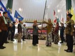 Estafet bendera kirab Pemilu 2024 telah tiba di Kabupaten Sleman