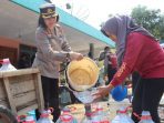 Polres Magelang Kota menyalurkan bantuan air bersih sejumlah 8.000 liter kepada warga Desa Dlimas