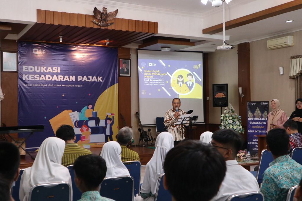 Pajak Berisyarat yang digelar Kantor Wilayah (Kanwil) DJP Jawa Tengah II di Aula KPP Pratama Kota Solo, Selasa, 14 November 2023.