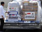 Presiden Jokowi kirim bantuan tahap 2 ke Palestina. (Foto: PMJ/Ist).