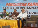 Sosialisasi kepada 184 bendahara desa menjelang penerapan transaksi nontunai