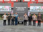 Peresmian Monumen Jenderal Polisi Hoegeng Iman Santoso, di Stadion Hoegeng, Kota Pekalongan