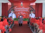 Sosialisasi Pernikahan Dini dalam rangka Penurunan Stunting di Kecamatan Masaran Sragen.