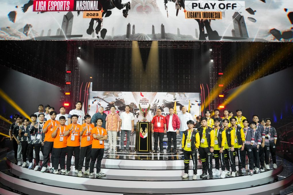 Enam tim yang lolos babak Playoff Liga Esport Nasional. (FOto: dok. Garudaku)