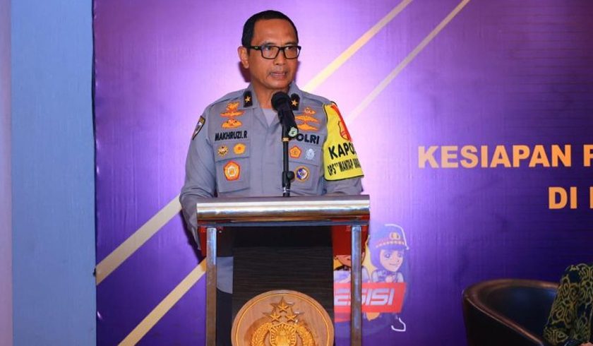 Karo Binopsnal Baharkam Polri, Brigjen Pol Makhruzi Rahman saat memberikan keterangan. (Foto: PMJ News/Dok Divhumas Polri)