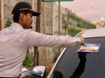 Penindakan parkir liar di Koya Yogya.
