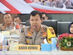 Kabidhumas Kombes Satake Bayu dalam konferensi pers yang digelar Polda Jateng bersama Polres Tegal Kota di Mapolres Tegal Kota, Rabu 17 Januari 2024. (Foto: dok. Humas Polda Jateng)