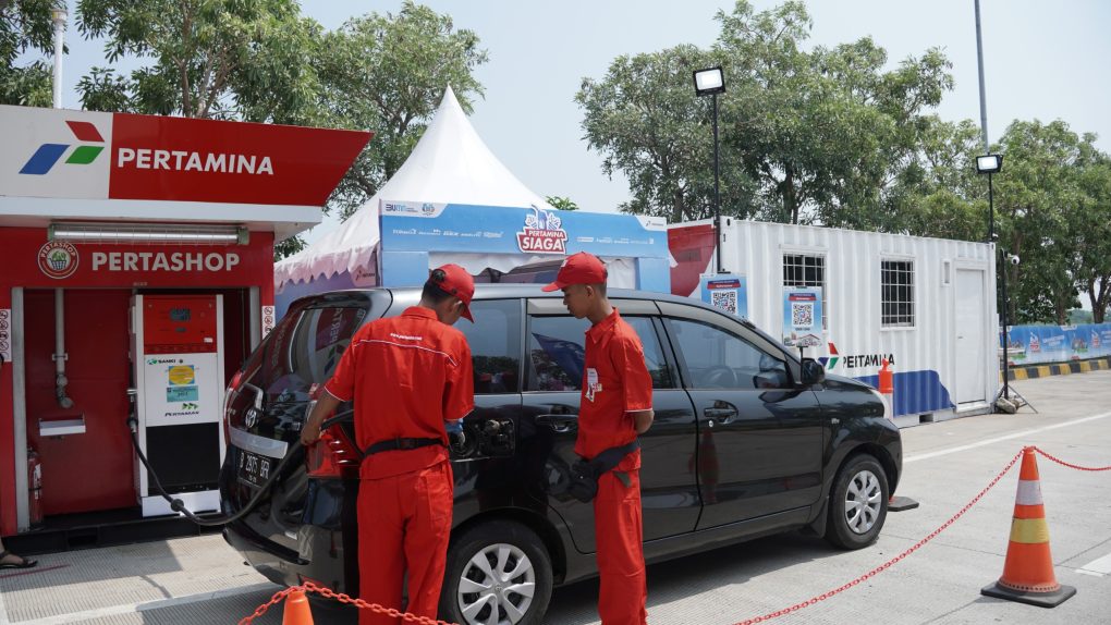 Satgas Naru Pertamina berhasil memenuhi kebutuhan masyarakat akan BBM selama masa libur Nataru yang mengalami kenaikan. (Foto: dok. Pertamina Patra Niaga JBT)