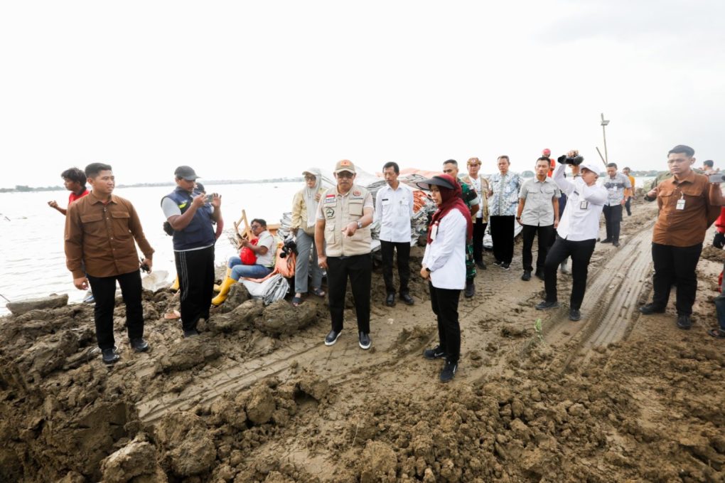 Pj gubernur, di sela tinjauannya di Desa Ketanjung, Kecamatan Karanganyar, Demak