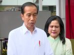 Presiden Jokowi dan ibu Negara Iriana Joko Widodo memberikan hak pilihnya. (Foto: PMJ News/YouTube Setpres)