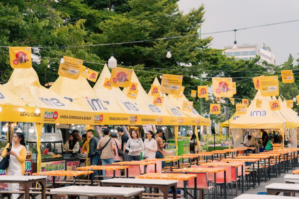 Pasar Ramadan IM3 di Solo dimeriahkan juga dengan festival makanan UMKM di Solo Raya. (Foto: dok. IOH)