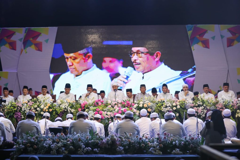 Kegiatan Jateng Bersholawat kembali digelar, Kamis (28/8/2024) malam.