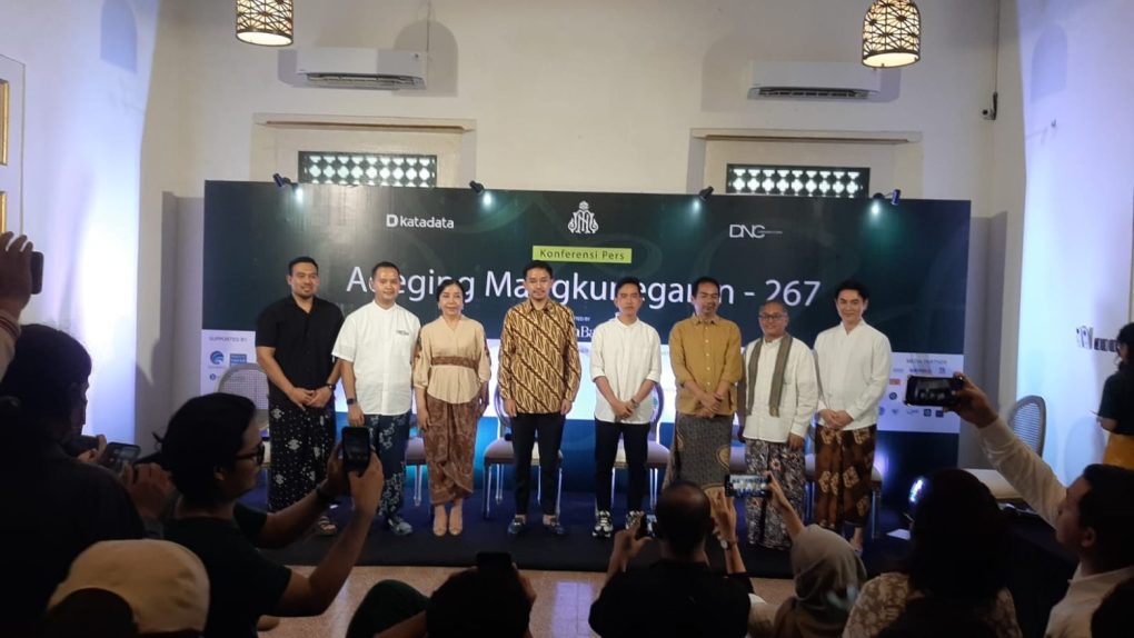 Adeging Mangkunegaran menandai hari jadi Pura Mangkunegaran ke-267. (Foto: Putri Sejati)
