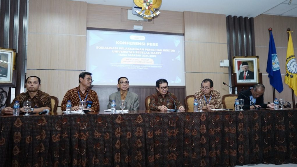 MWA resmi membuka pendaftaran pemilihan rektor UNS Solo 2 Mei mendatang. (Foto: Putri Sejati)