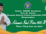 Rektor Universitas Slamet Riyadi (Unisri) Surakarta, Prof Sutoyo. (Foto: dok, ist)