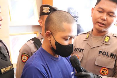 Polres Bantul DIY resmi menetapkan IOA (22) sebagai tersangka pembunuhan berencana