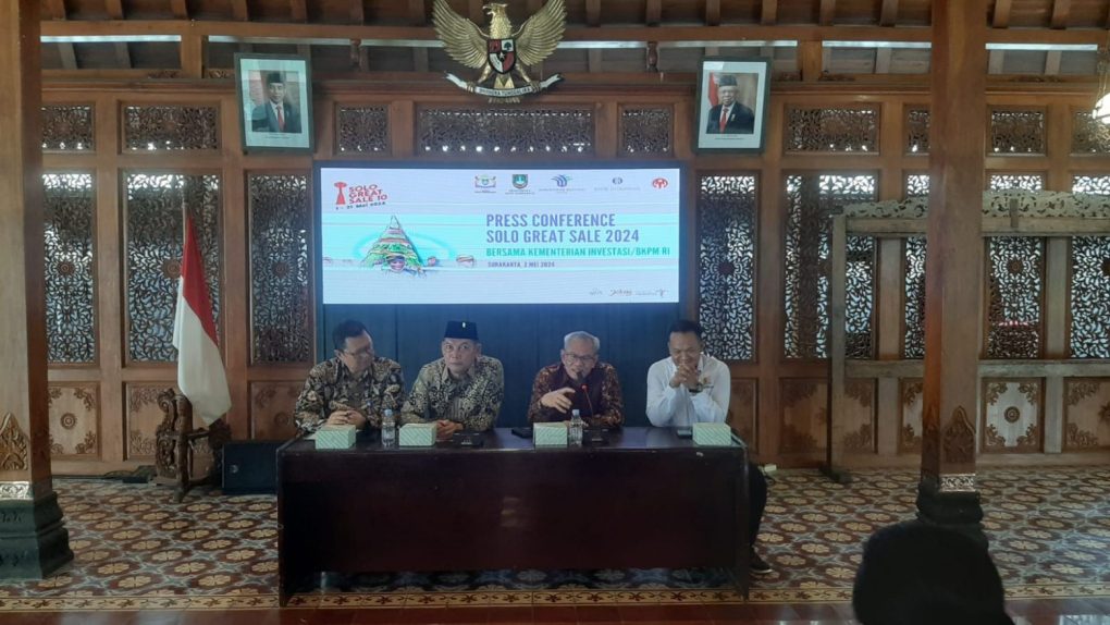 Jumpa pers SGS 2024 yang digelar di Rumah Dinas Loji Gandrung, Kamis 2 Mei 2024. (Foto: Putri Sejati)