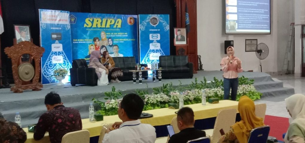 Semnas SRIPA yang digelar Himadi Fisipol Unisri)Solo di Auditorium kampus setempat, Kamis 30 Mei 2024. (Foto: Putri Sejati)