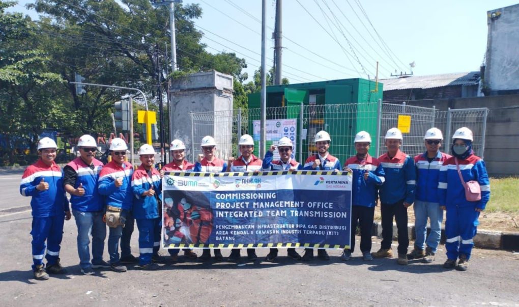 PT PGN Tbk telah menyelesaikan pekerjaan interkoneksi ruas Pipa Distribusi CNG Cluster Tambak Aji dengan ruas Pipa Distribusi Kendal - Mangkang yang terkoneksi dengan Pipa Transmisi Cirebon-Semarang Tahap 1