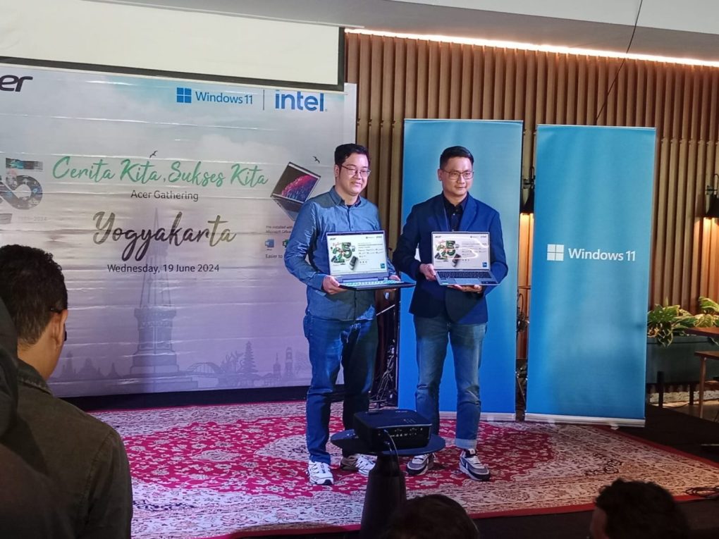 Media gathering 'Kejutan 25 Tahun Acer' di Jogja.