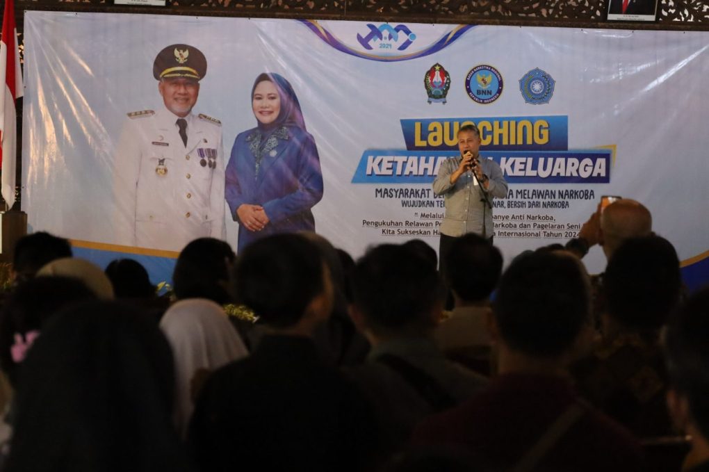 pengukuhan Relawan Perempuan Antinarkoba di Temanggung.