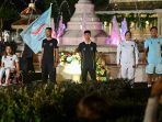 Launching jersey NPC Indonesia untuk Paralimpiade Paris 2024 di Pracima Tuin, Pura Mangkunegaran, Kota Solo, Jawa Tengah, Jumat 19 Juli 2024 malam. (Foto: dok. Bidang Media NPC Indonesia)