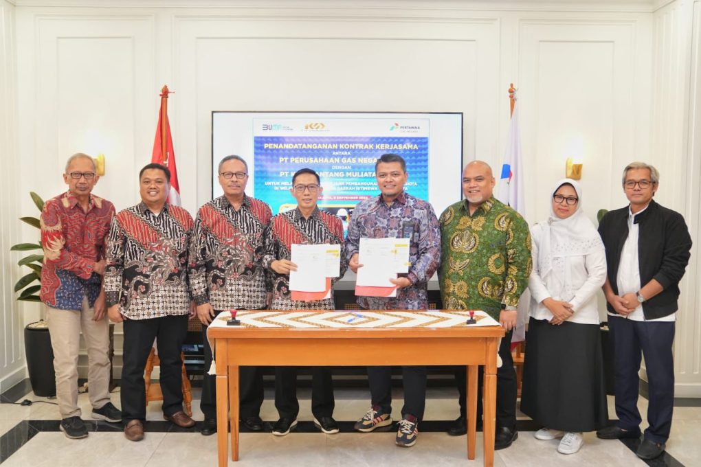 PGN menunjuk KSM untuk melaksanakan pembangunan jargas lebih dari 6.000 SRT