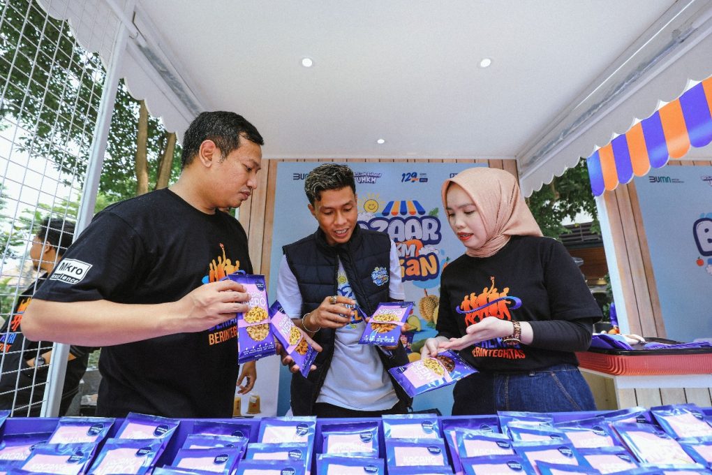 Kacang Napo, salah satu UMKM binaan BRI melalui program Desa BRILiaN di tahun 2023 yang sukses. (Foto: dok: BRI)