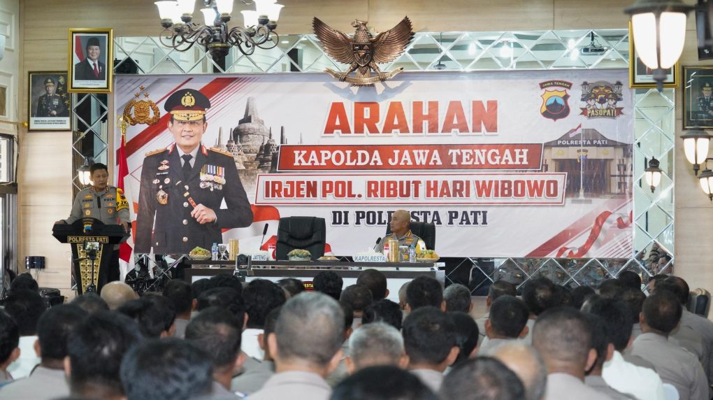 Kapolda Jateng. Irjen Pol Ribut Hari Wibowo melaksanakan kunjungan kerja ke sejumlah polres jajaran pada hari Senin 4 November 2024. (Foto: dok Humas Polda Jateng)