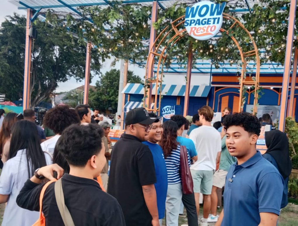 Wow Spageti Pop Up Resto hadir kembali di Jogja tanggal 07-13 November 2024 di Alun Alun Kidul, Yogyakarta.