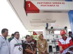 Pertamina Patra Niaga Regional Jawa Bagian Tengah (JBT) meresmikan outlet Pertamax Green yang bertempat SPBU Pedaringan 44.571.28 Kota Solo, Jawa Tengah, Senin 7 Juli 2025. (Foto: dok ist)