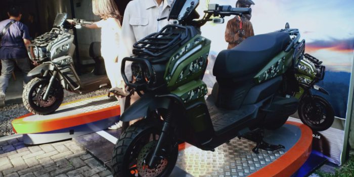 Produk terbaru PT Indomobil eMotor Internasional, Tyranno. (Foto: Putri Sejati)
