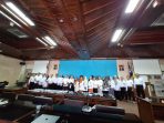 19 Guru Besar baru yang akan dikukuhkan UNS Solo. (Foto: Putri Sejati)