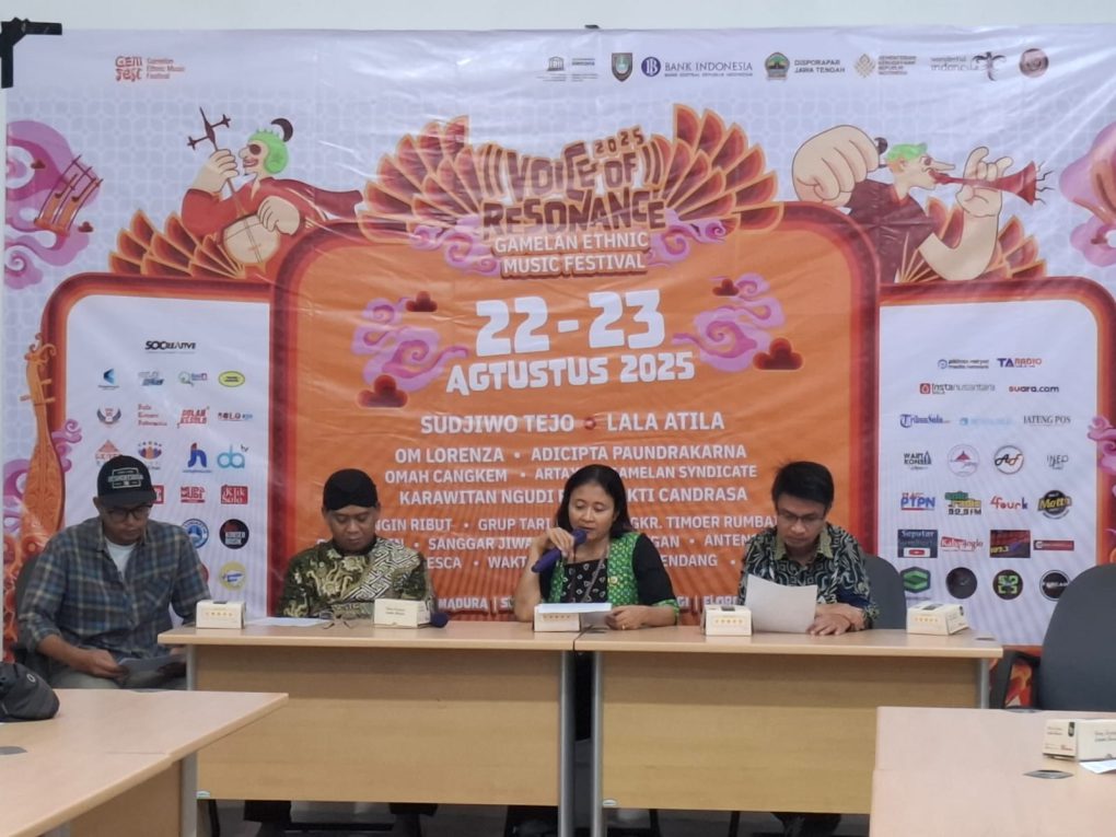 Event tahunan Gamelan Ethnic Music Festival (GEMFest) yang akan digelar di Balai Kota Solo, 22-23 Agustus 2025. (Foto: Putri Sejati)