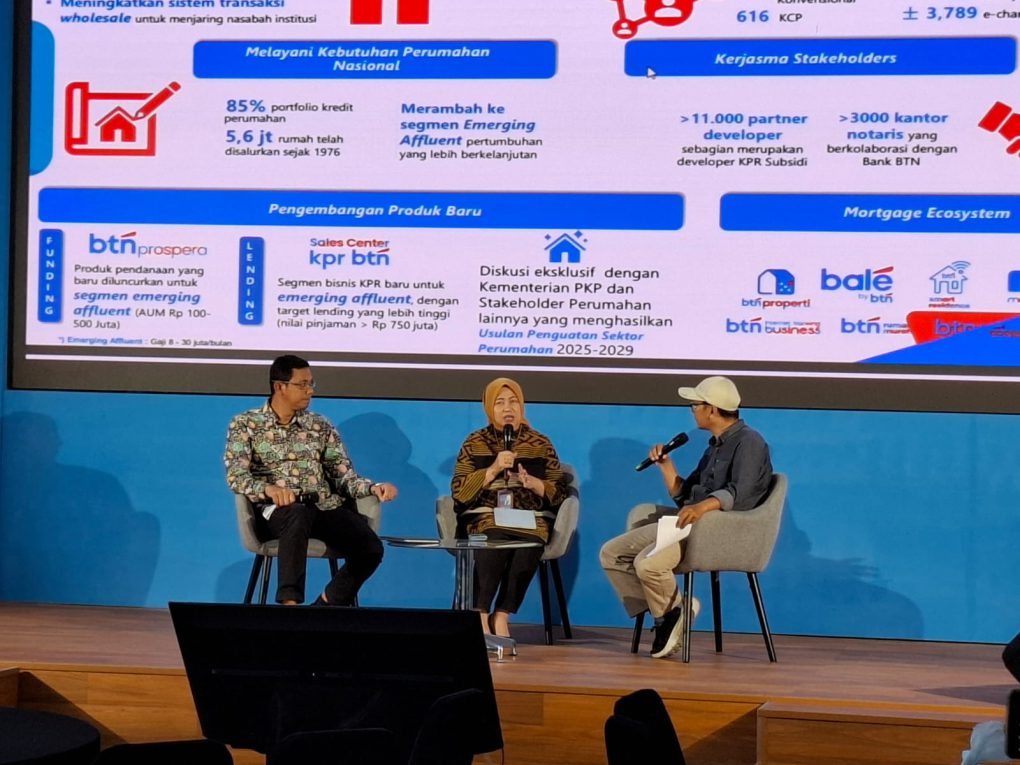 SMG Economic Insight Series bertajuk “Merdeka Finansial dan Liku-Liku Menuju 3 Juta Rumah” yang digelar di Radya Litera Griya Solopos, Kamis 28 Agustus 2025. (Foto: Putri Sejati)