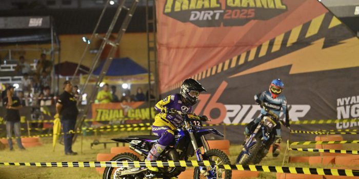 Lantian Juan Lantian Juan memimpin perolehan poin kelas Campuran Open hari pertama seri keempat TGD 2025 Solo di Sirkuit Lapangan Gentan, Kabupaten Sukoharjo, Jawa Tengah, Jumat 27 September 2025. (Foto: ist TGD 2025)