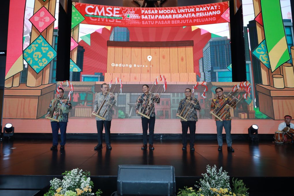 Pembukaan CMSE 2025 di Main Hall BEI, Jakarta, Jumat 17 Oktober 2025. (Foto: dok BEI)