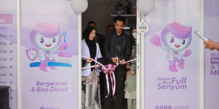 GIGIGO Pembukaan klinik gigi Gigigo Dental Care cabang ke-8 di Jl. Joko Tingkir, Dusun 1, Makamhaji, Sukoharjo. (Foto: dok. ist)