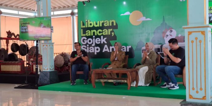 Talkshow Liburan Lancar, Gojek Siap Antar di Ono Solo Resto, Kota Solo, Jawa Tengah, Senin 26 November 2025. (Foto: Putri Sejati)