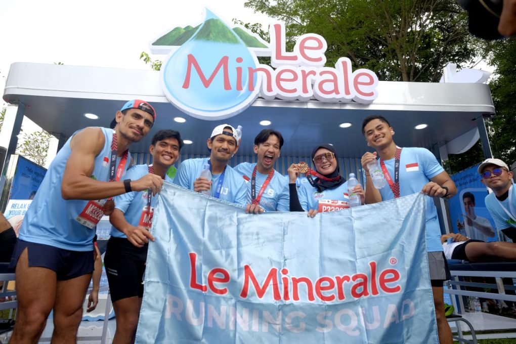 Le Minerale Kembali Lolos Sebagai Official Mineral Water Ajang Lari Berlabel Elite World Athletics Borobudur Marathon